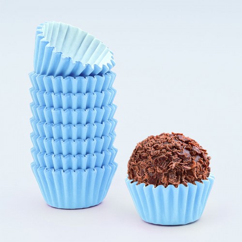 Formas Brigadeiro Azul Claro